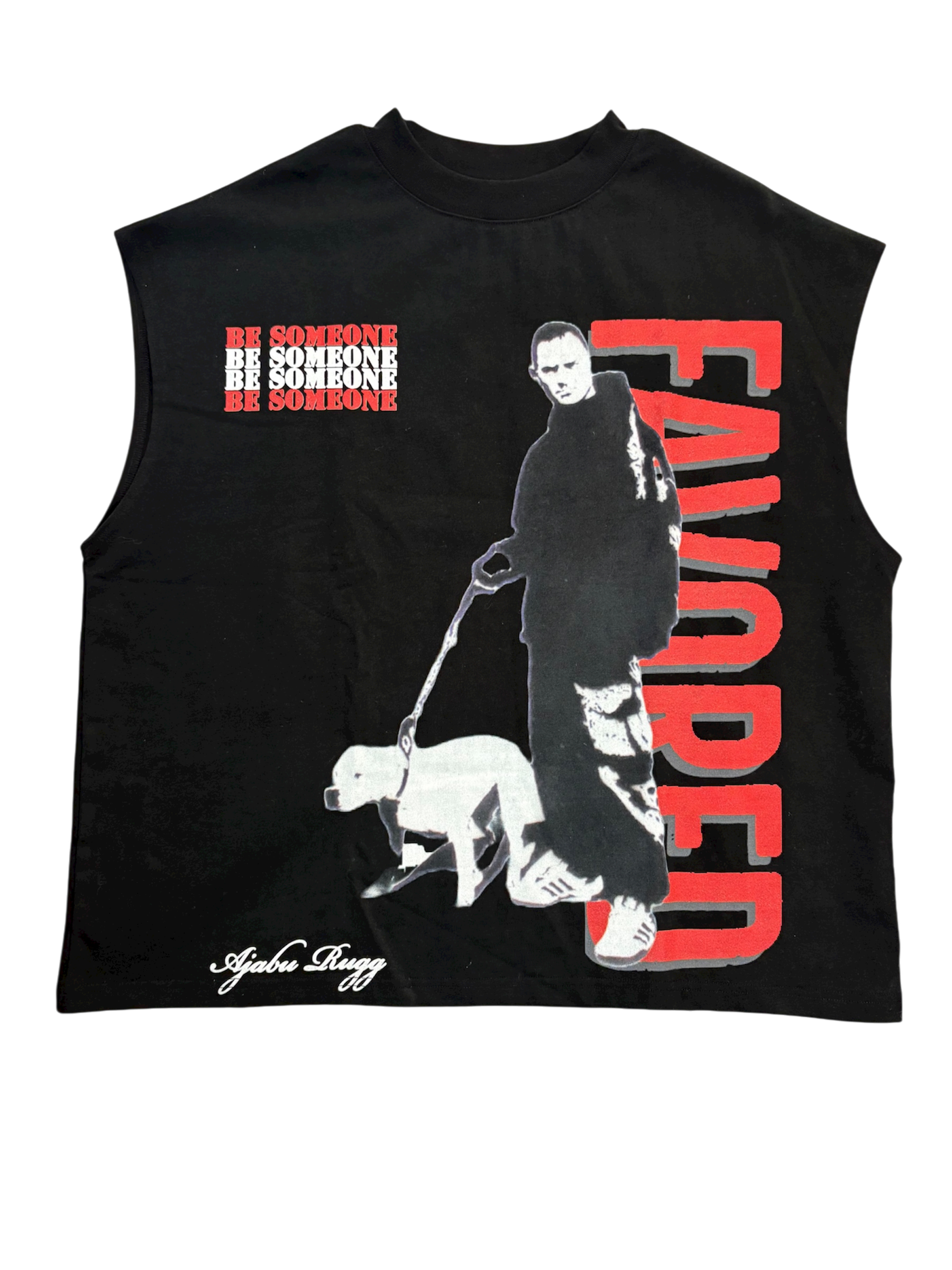 "FAVORED" SLEEVELESS TEE